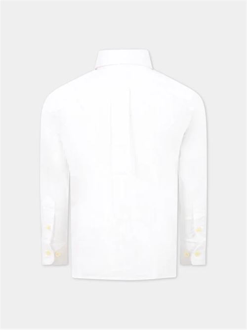 Camicia bianca button-down RALPH LAUREN | 322819238001-BIANCO